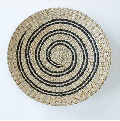 Boho Woven Wall Art Set- Handmade Rattan & Macrame Decor