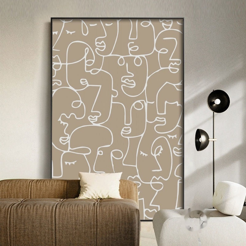 Terracotta Dreams Abstract Canvas