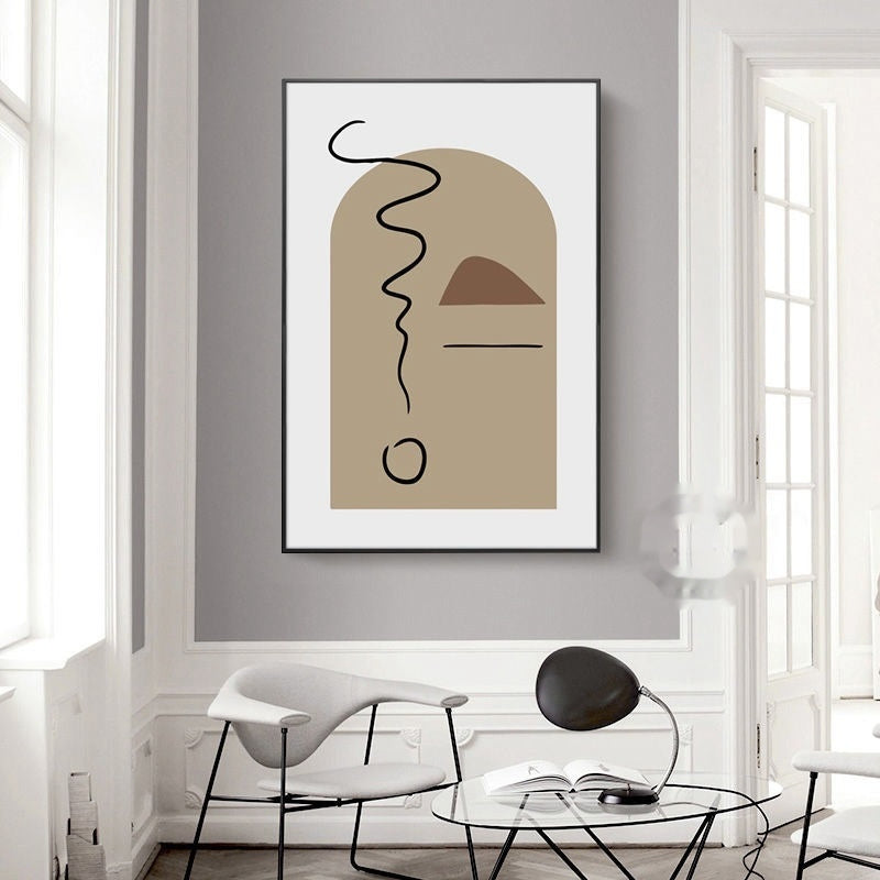 Terracotta Dreams Abstract Canvas