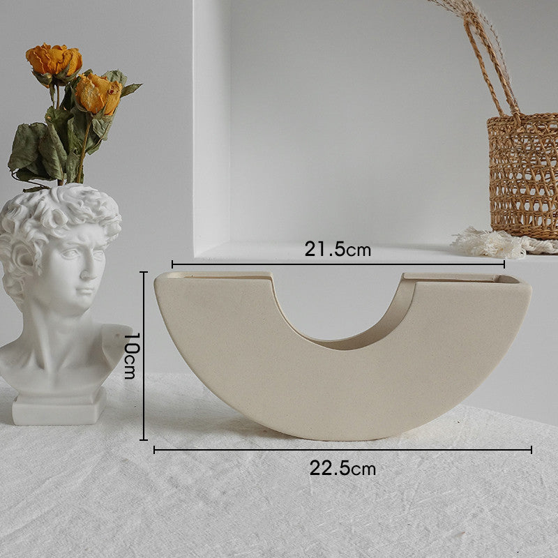 Minimalist Nordic Sculptural Vases