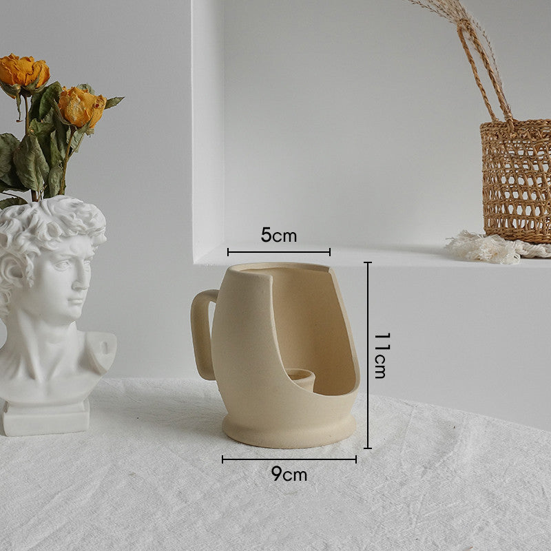 Minimalist Nordic Sculptural Vases