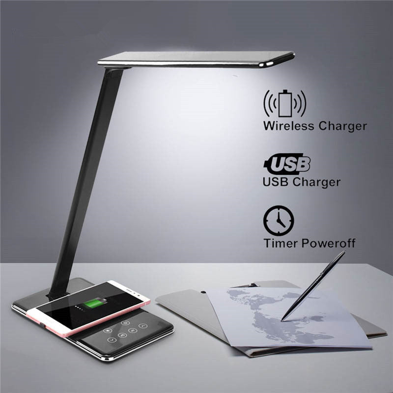 LumiCharge Pro – Wireless Charging Desk Lamp LED