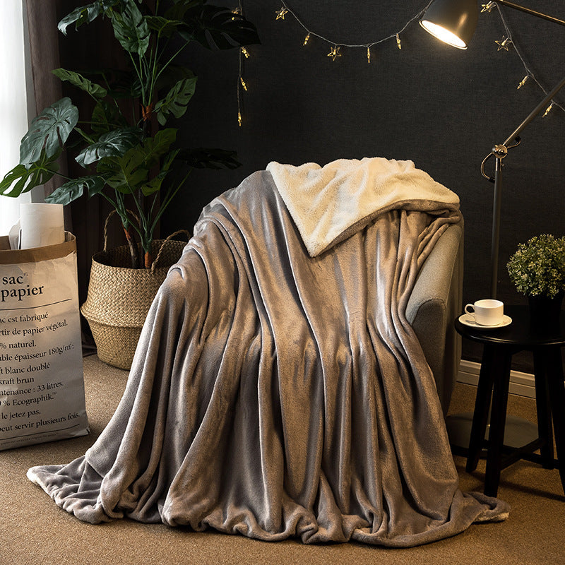 Silken Embrace Flannel Throw