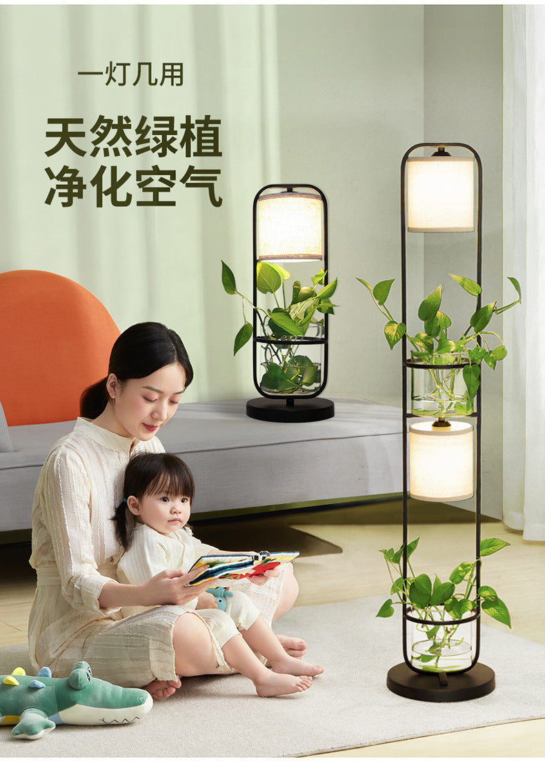 Minimalist Glass Hydroponic Lamp