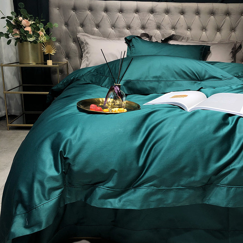 Imperial Elegance – 4-Piece Satin Touch Bedding Set