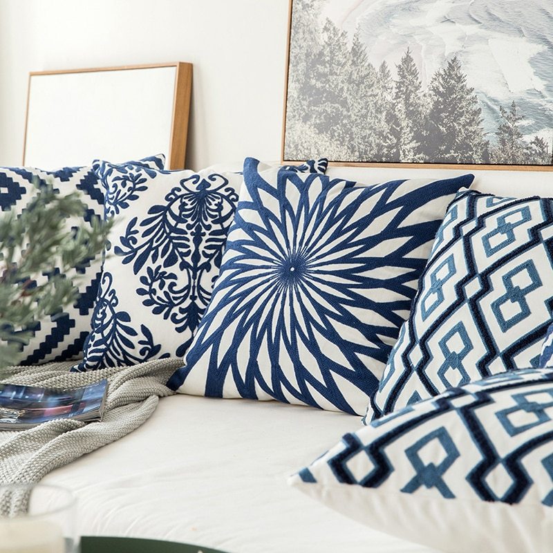 Lotus Mist Cushion Cover