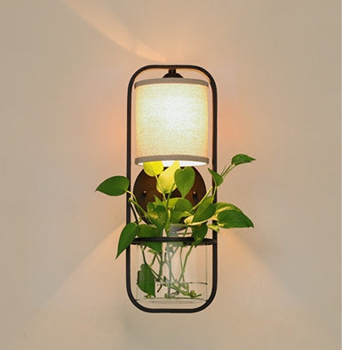 Minimalist Glass Hydroponic Lamp