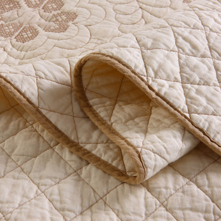 Château Cotton – 3-Piece Quilted Bedspread Set