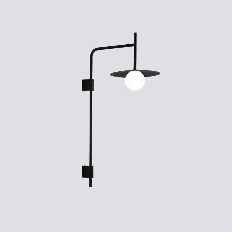 NordGlow™ Nordic Wall Light – Minimalist Iron Sconce for Bedroom & Living Room