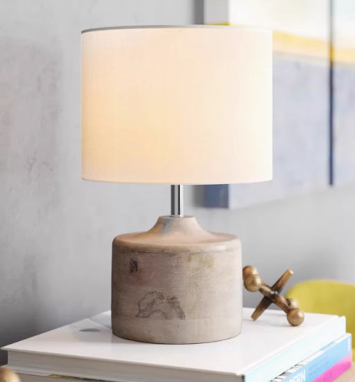 WillowWood™ Minimalist Solid Wood Table Lamp