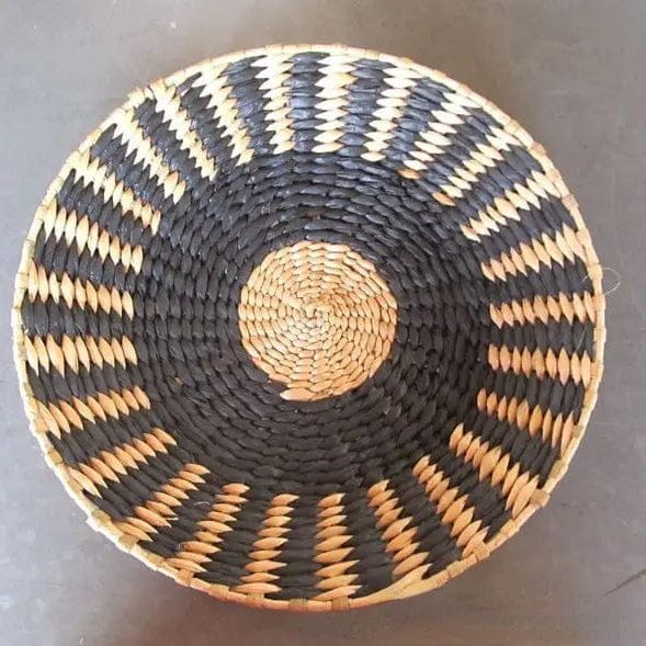 Boho Woven Wall Art Set- Handmade Rattan & Macrame Decor 24Style / Diameter 30cm by Simple Homes