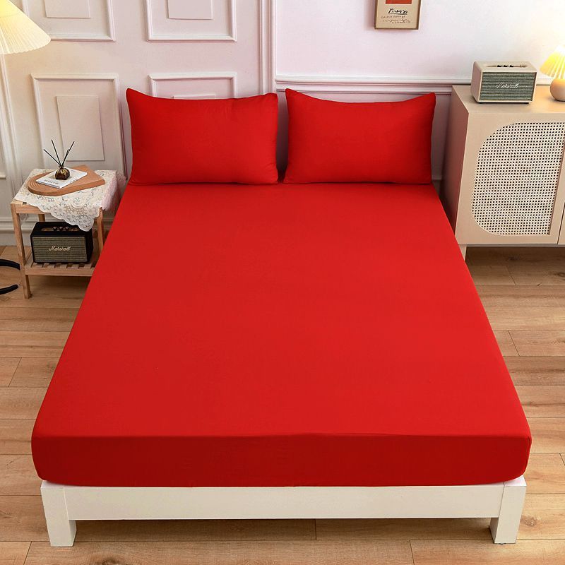 Essential Colors Fitted Sheet & Pillowcase Set