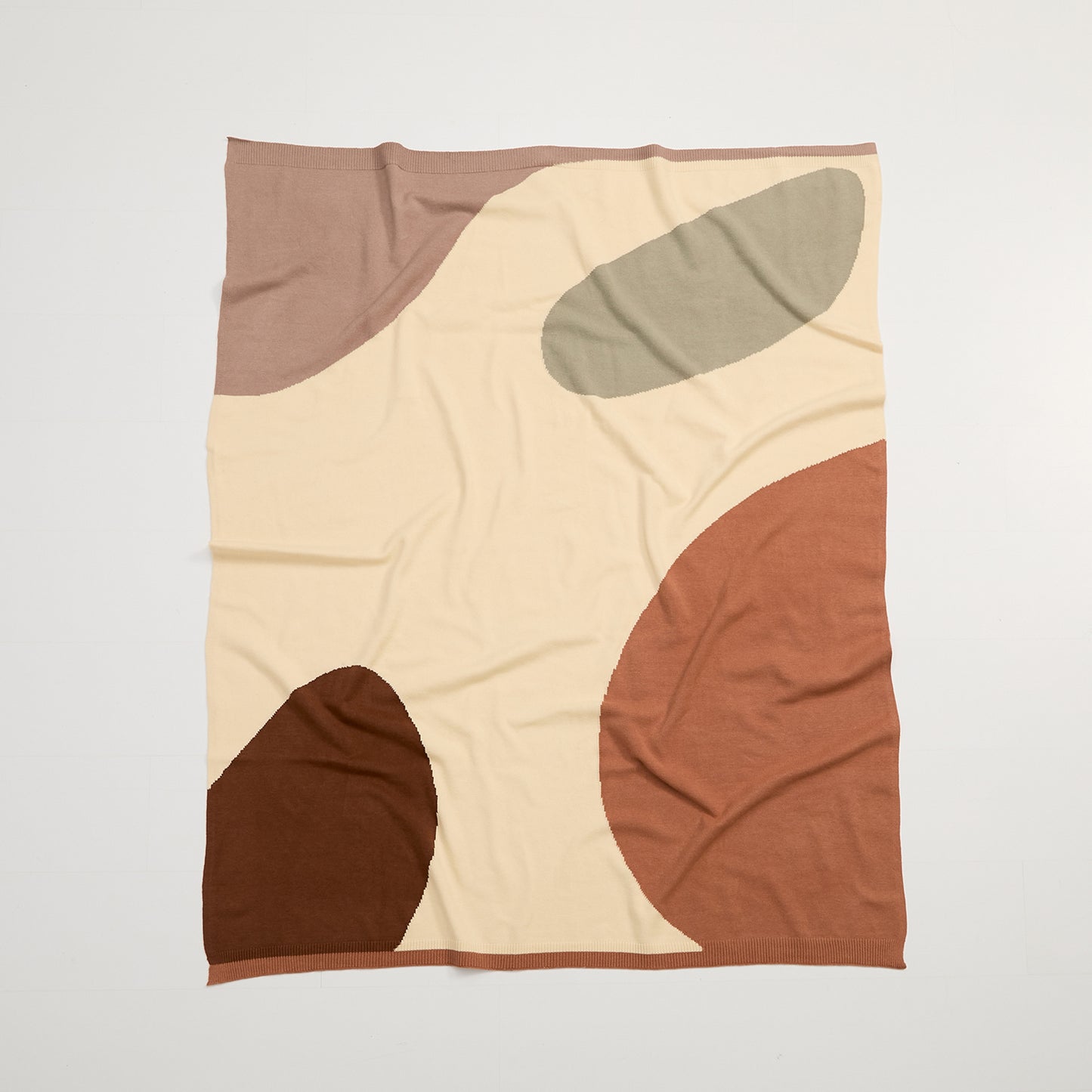 Geometric Viscose Throw Blanket – Soft, Lightweight & Stylish Accent for Sofa or Bed