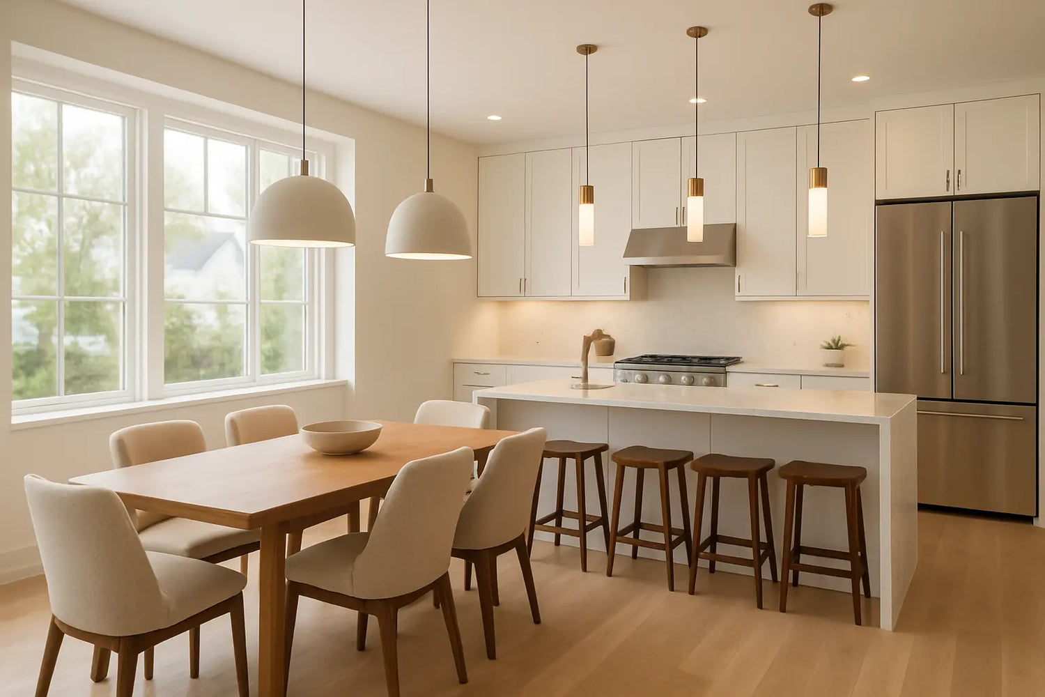 Kitchen & Dining Simple Homes