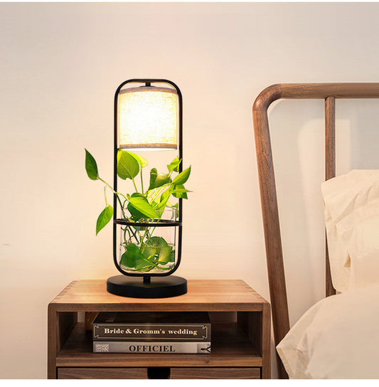 Minimalist Glass Hydroponic Lamp