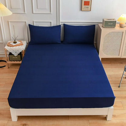 Essential Colors Fitted Sheet & Pillowcase Set