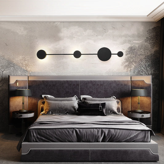 Nordic Minimalist Iron Wall Lamp – Tricolor Modern Accent Light
