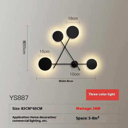 Eclipse Geometry Wall Lamp