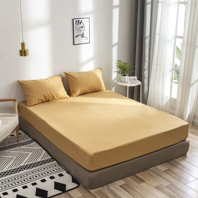 Premium Waterproof Velvet Bed Sheet with Pillowcases
