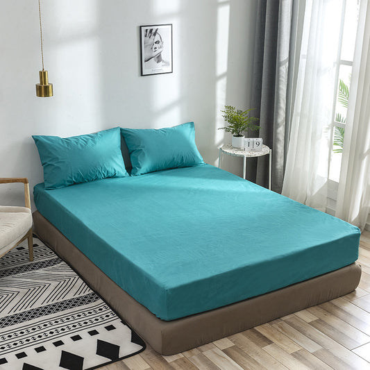 Premium Waterproof Velvet Bed Sheet with Pillowcases
