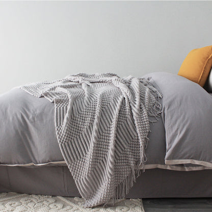 CozyWaffle Textured Throw