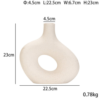 Aurelia Loop Ceramic Vase