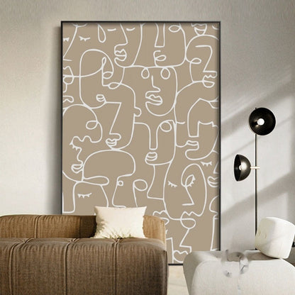 Terracotta Dreams Abstract Canvas