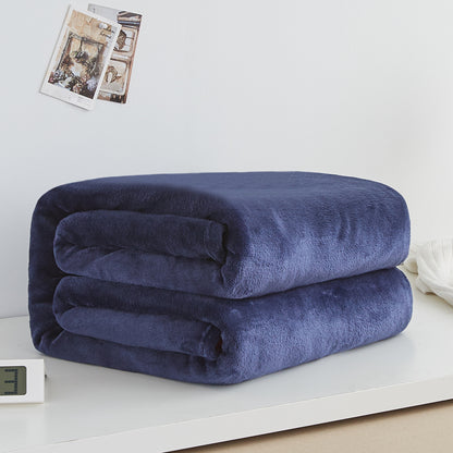 Luxury Flannel Coral Fleece Blanket – Ultra-Soft & Lightweight Comfort