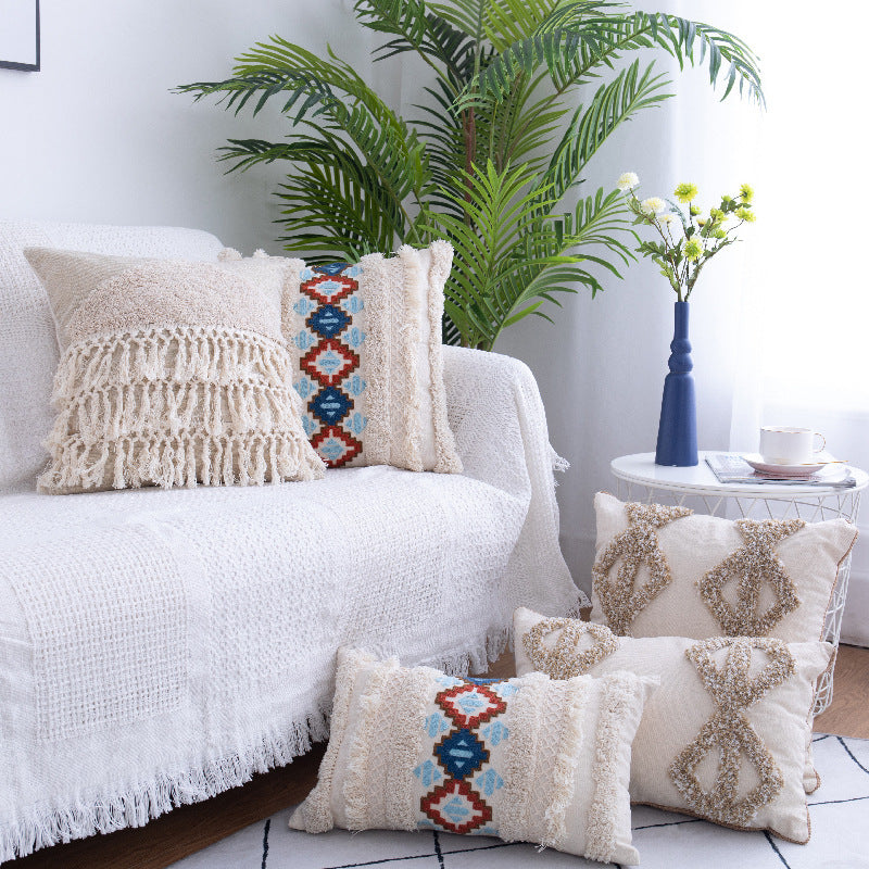Artisan Woven Textured Pillow Cover Collection