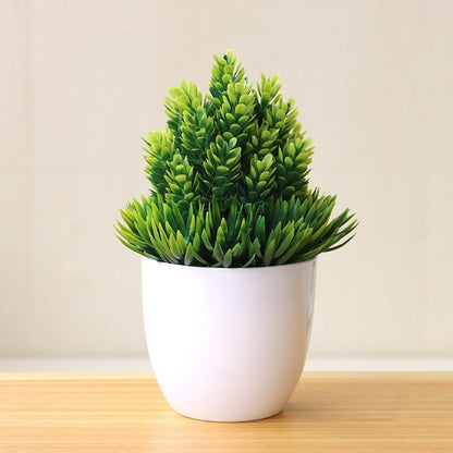 Zen-Style Artificial Bonsai Tree-Realistic Home Accent