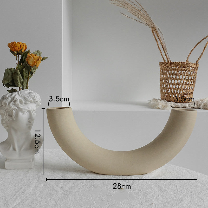 Minimalist Nordic Sculptural Vases