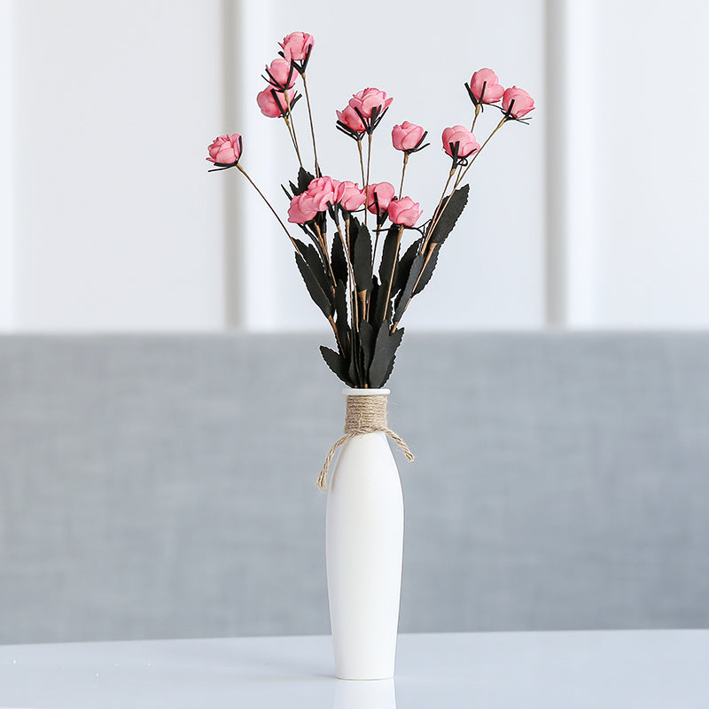 Willow Whisper Ceramic Vase