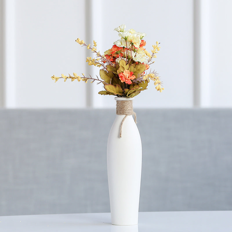 Willow Whisper Ceramic Vase