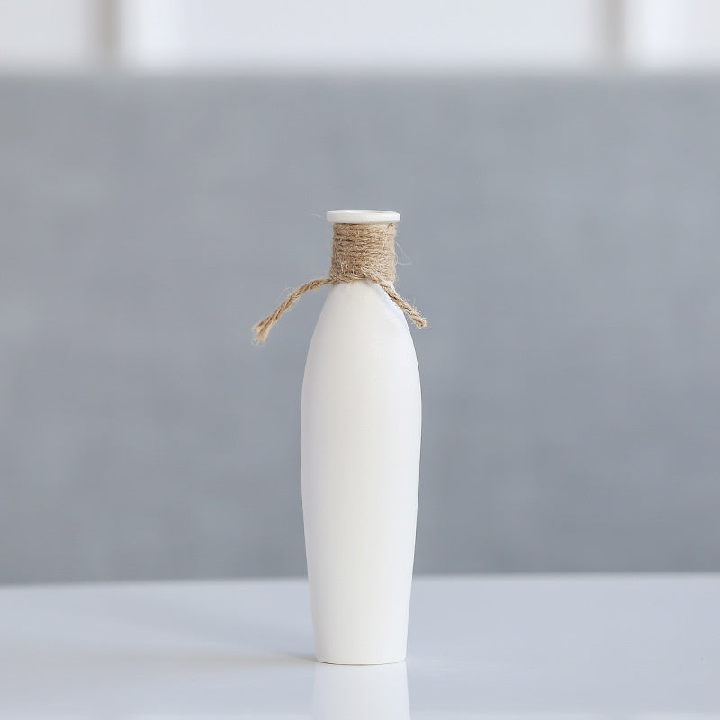 Willow Whisper Ceramic Vase