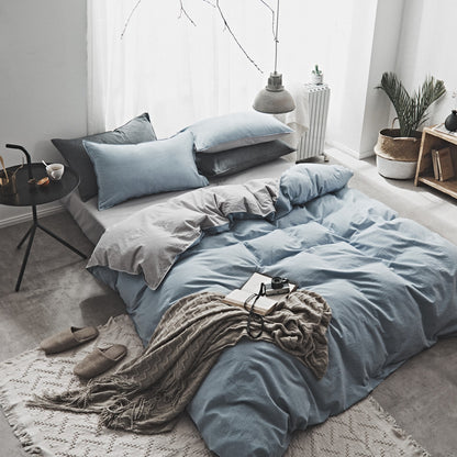 PureHaven Washed Cotton Bedding Set