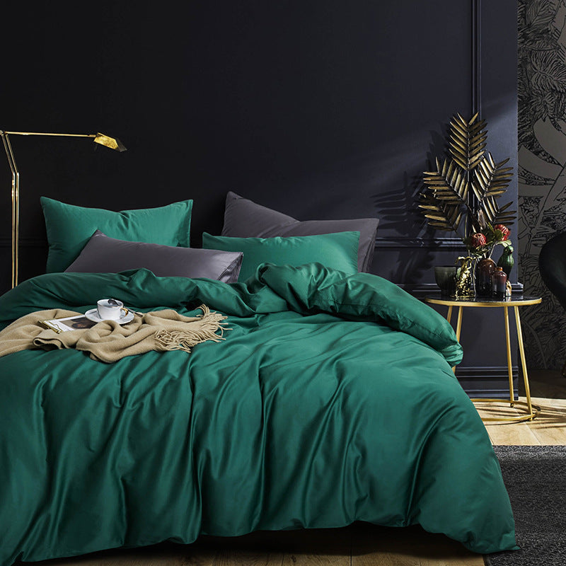 CloudBliss™ Satin Touch Bedding Set – 4-Piece Soft Luxe Collection