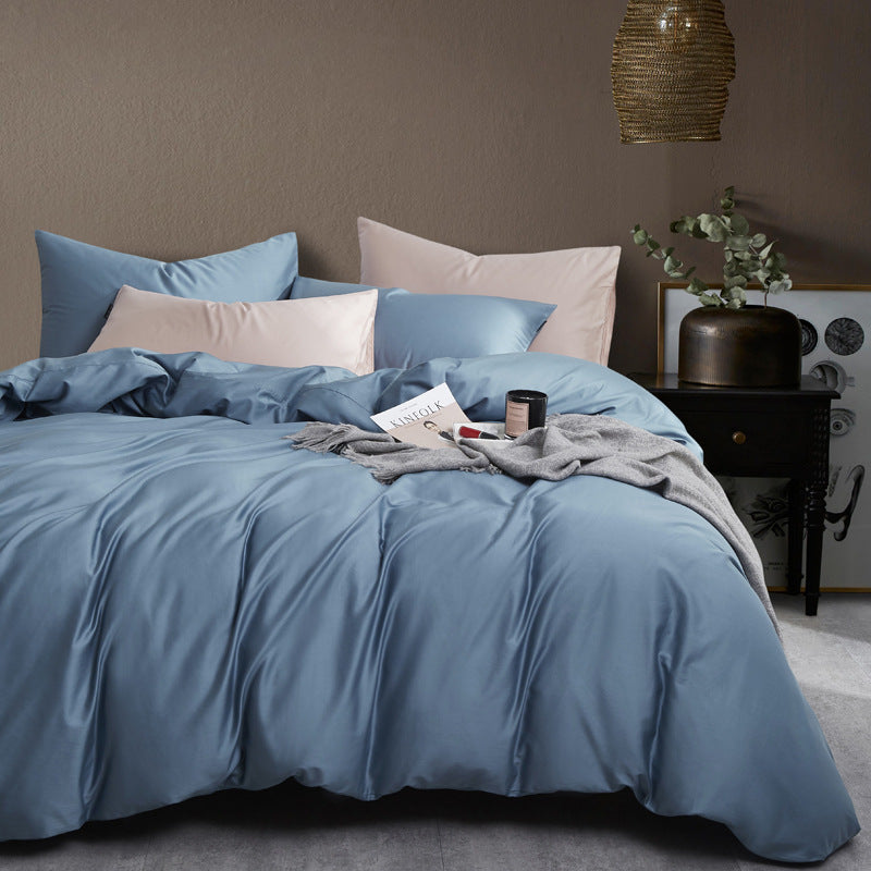 CloudBliss™ Satin Touch Bedding Set – 4-Piece Soft Luxe Collection