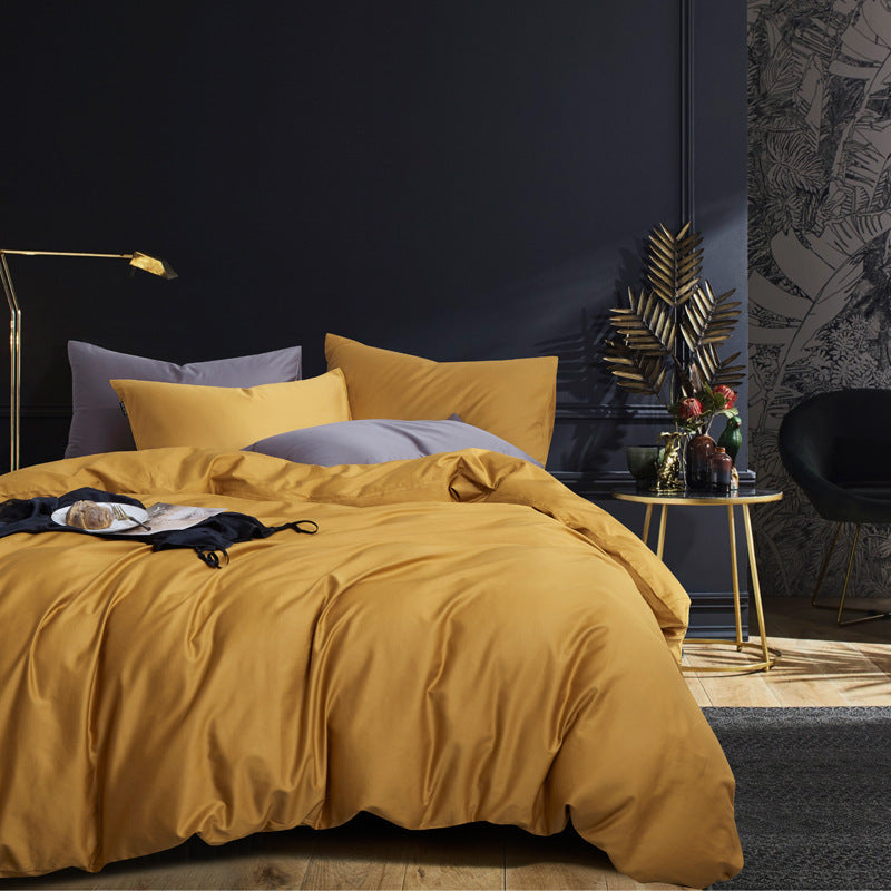 CloudBliss™ Satin Touch Bedding Set – 4-Piece Soft Luxe Collection