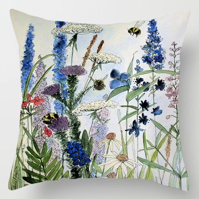 Eden Bloom Modern Cushion Cover