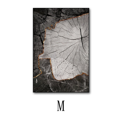 NovaForm™ Abstract Wall Art – Modern Canvas Painting with Aluminum Frame