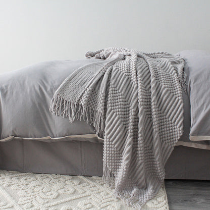CozyWaffle Textured Throw