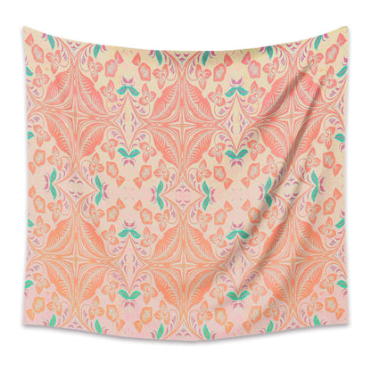 Boho Mandala Wall Tapestry – Rectangular Polyester Hanging Art