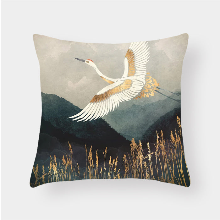 Scenic Landscape Decorative Cushion Cover – Boho Modern Pillowcase