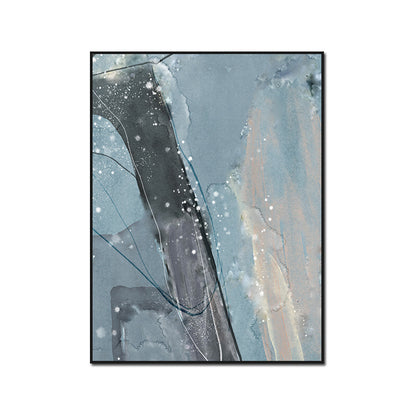 Modern Watercolor Wall Art – Abstract Canvas Print
