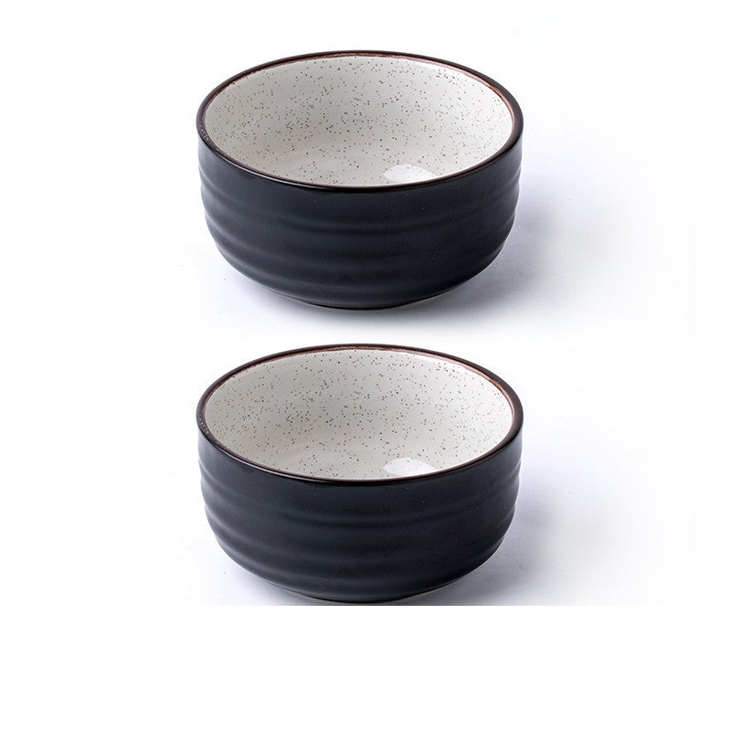 Monotone Ceramic Rice Bowel- Modern Japanese Style