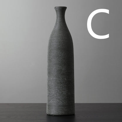 Solaro Ceramic Vases – Minimalist Tall Silhouettes