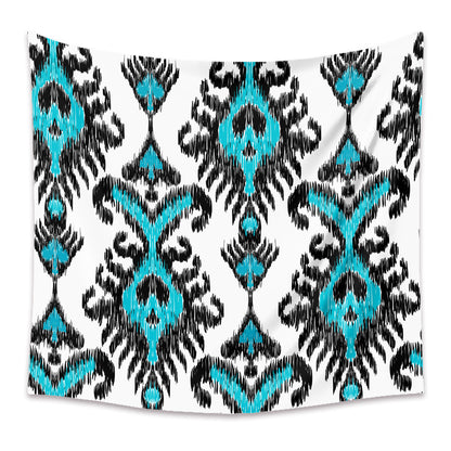 Boho Mandala Wall Tapestry – Rectangular Polyester Hanging Art