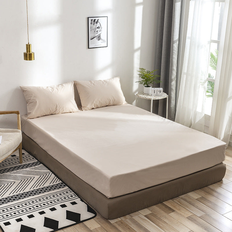 Premium Waterproof Velvet Bed Sheet with Pillowcases