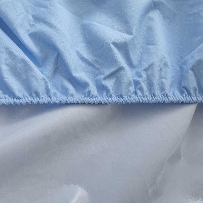 Premium Waterproof Velvet Bed Sheet with Pillowcases
