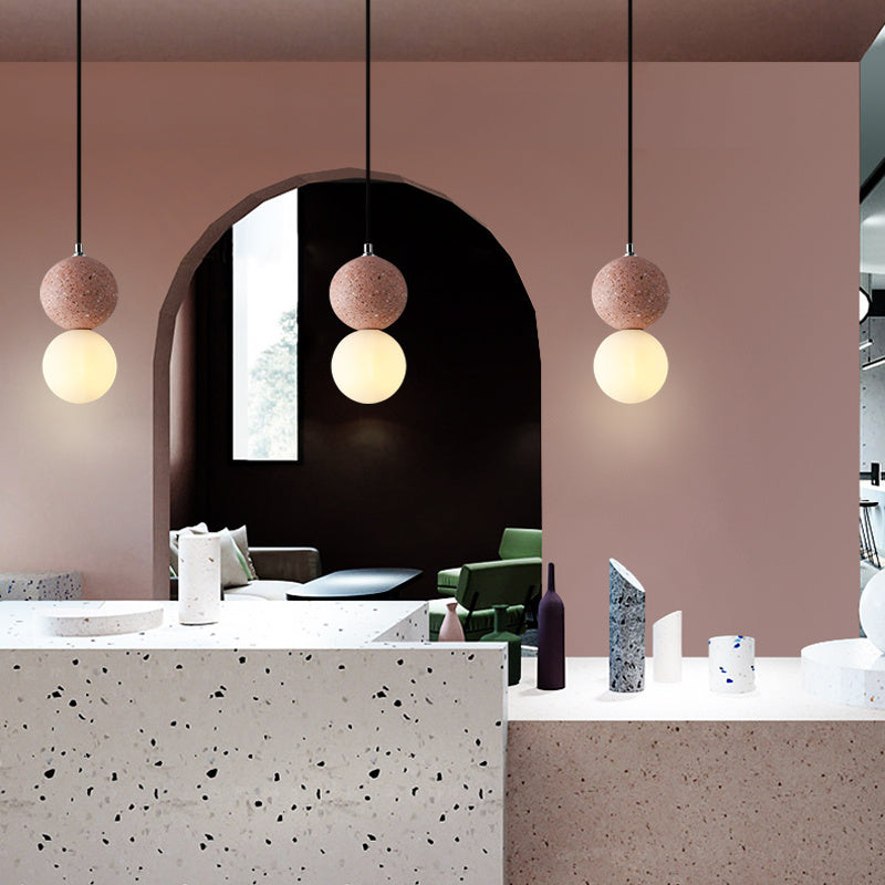 Terra Duo Cement Pendant Light